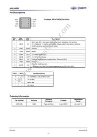 AK8146B Datasheet Page 2