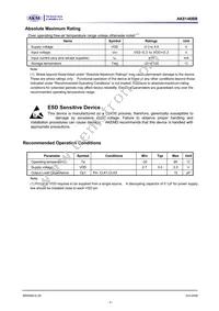 AK8146B Datasheet Page 3