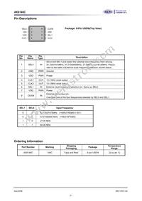 AK8146C Datasheet Page 2