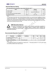 AK8146C Datasheet Page 3