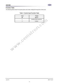 AK8180E Datasheet Page 8