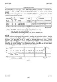 AK93C85AM Datasheet Page 4