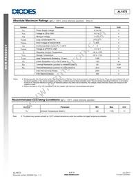AL1672-40CSP-13 Datasheet Page 4