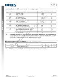 AL1673-20CSP-13 Datasheet Page 4