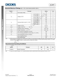 AL1677-20BS-13 Datasheet Page 3