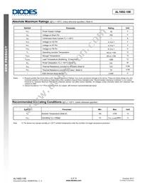 AL1692-10ES7-13 Datasheet Page 4