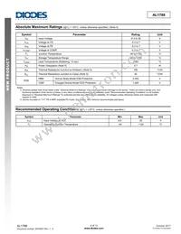 AL1788W6-7 Datasheet Page 4