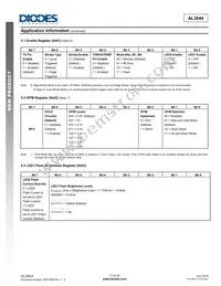 AL3644TTCH12-7 Datasheet Page 17