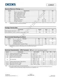 AL5802LP-7 Datasheet Page 3