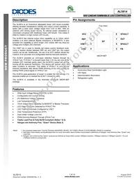 AL5814MP-13 Datasheet Cover