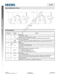 AL5814MP-13 Datasheet Page 2