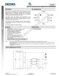 AL5822W6-7 Datasheet Cover