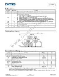 AL8807QMP-13 Datasheet Page 2