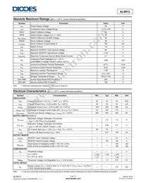 AL8812FDF-13 Datasheet Page 3