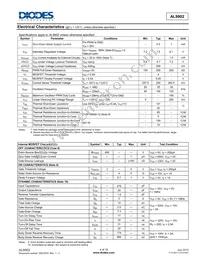 AL9902FDF-13 Datasheet Page 4