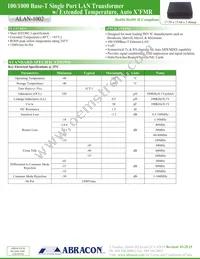 ALAN-1002 Datasheet Cover