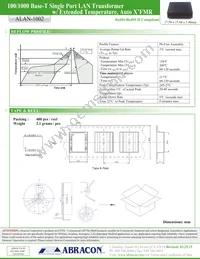 ALAN-1002 Datasheet Page 3