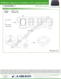 ALAN-2301 Datasheet Page 3