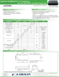 ALAN-409 Datasheet Cover