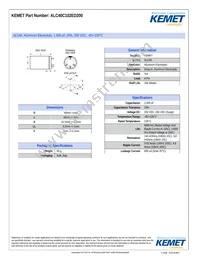 ALC40C102ED200 Datasheet Cover