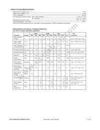 ALD1102BSAL Datasheet Page 2