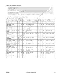 ALD1105SBL Datasheet Page 2