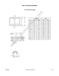 ALD1105SBL Datasheet Page 8