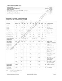 ALD2331APAL Datasheet Page 2