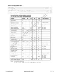 ALD2502PBL Datasheet Page 2