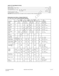 ALD2706APAL Datasheet Page 2