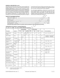 ALD310700ASCL Datasheet Page 2