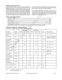 ALD310704APCL Datasheet Page 2