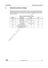 ALED1642GWXTTR Datasheet Page 7