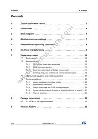 ALED6001 Datasheet Page 2