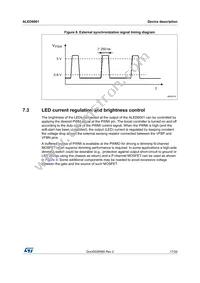 ALED6001 Datasheet Page 17