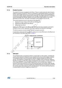 ALED7707 Datasheet Page 13