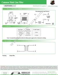 ALFT-03A-6 Datasheet Page 2