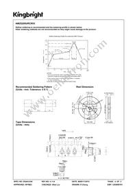 AM2520SURCK03 Datasheet Page 4