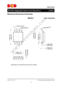 AM4953MMTR-G1 Datasheet Page 13