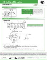 AMCV-0402LC-260-C030Y-T Datasheet Page 3