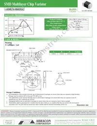 AMCV-0603LC-180-C100N-T Datasheet Page 3