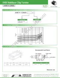 AMCV-1206H-600-T Datasheet Page 2