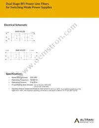 AMI-M12B-6-20-B Datasheet Page 2