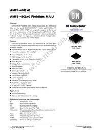 AMIS-49250-XTD Datasheet Cover