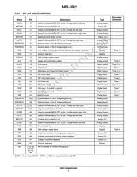 AMIS30421C4211G Datasheet Page 3