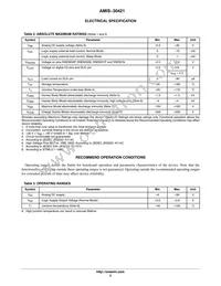 AMIS30421C4211G Datasheet Page 5