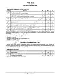 AMIS30422C422MNTWG Datasheet Page 5