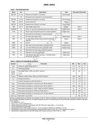 AMIS30523C5231G Datasheet Page 4