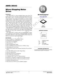 AMIS30543C5431RG Datasheet Cover