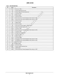 AMIS39100PNPB3RG Datasheet Page 3